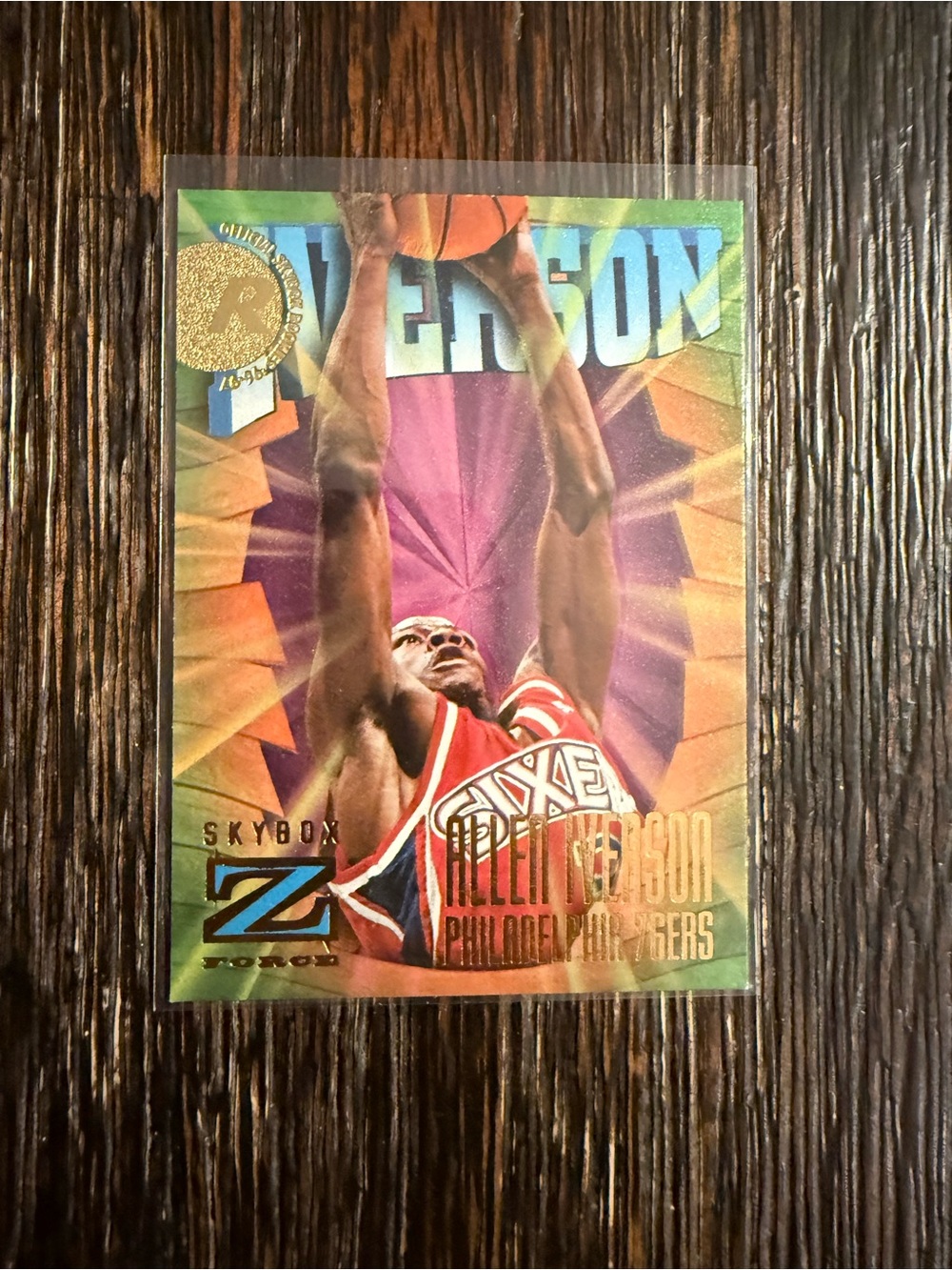 Allen Iverson Rookie card